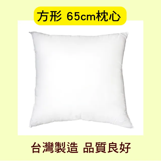 【LASSLEY】A級長纖棉枕心65x65cm(台灣製造抱枕棉心/枕芯)