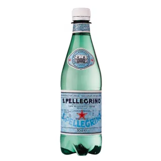 【聖沛黎洛】天然氣泡礦泉水PET瓶(500mlx24入/箱)