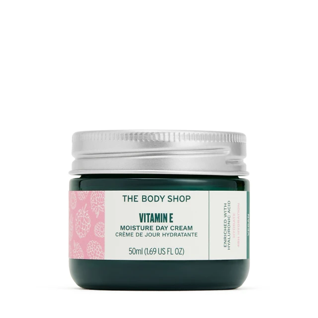 【THE BODY SHOP 美體小舖】維他命E保水日霜(50ML/乳霜/保水/保濕)