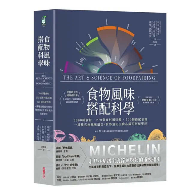 食物風味搭配科學：3000種食材．270個食材風味輪．700個搭配表格 一萬種究極風味組合 世界頂尖主