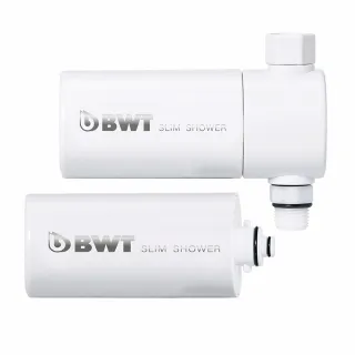 【BWT 德國倍世】SLIM SHOWER 美肌純淨沐浴器 + 1入芯(衛浴淨水器 共2入芯)