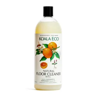 【澳洲科菈 KOALA ECO】純淨地板清潔劑  補充瓶1000ml｜歐薄荷＆柑橘(清潔/保養/孩童寵物不擔心)