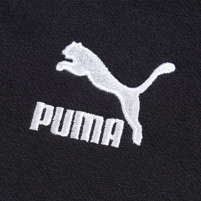 【PUMA】流行系列 Classics 寬版長厚連帽上衣 帽T 長袖上衣 保暖(53028001)