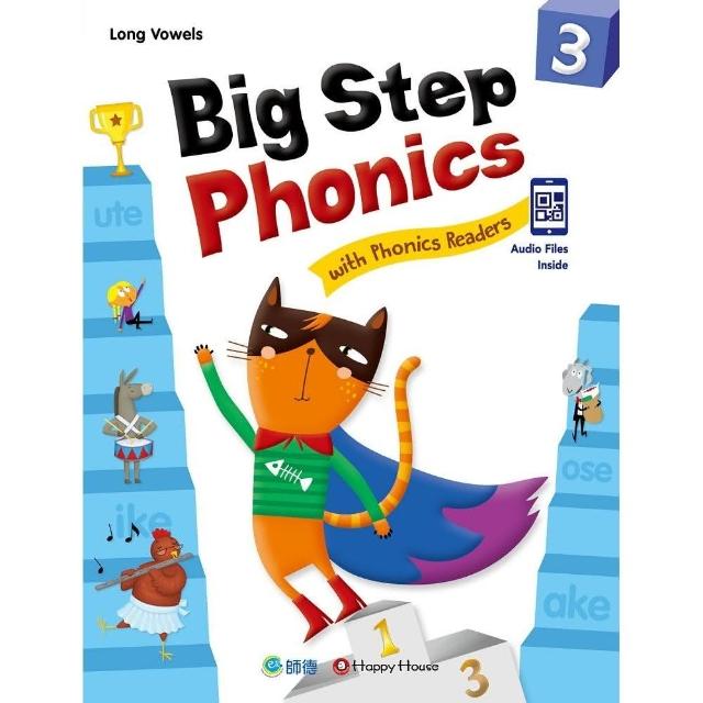 Big Step Phonics with Phonics Readers 3（課本+練習本+線上資源） | 拾書所