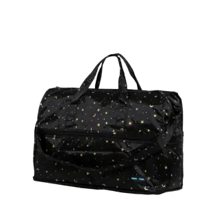 【HAPI+TAS】日本原廠授權 大摺疊旅行袋 星空黑(H0004/旅行袋/ 摺疊收納袋/購物)