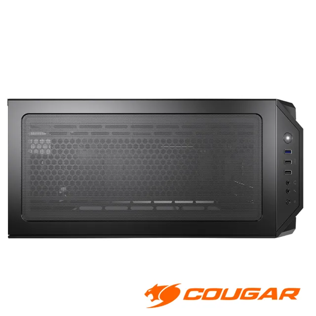 【COUGAR 美洲獅】MX660 Mesh 鐵網面板中塔機箱 電腦機殼(全透視鋼化玻璃左側板)