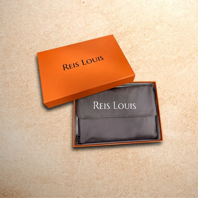 【REIS LOUIS 李斯路易斯】雙11 真皮 簡約壓紋牛皮手拿包(真皮包包 壓紋牛皮)