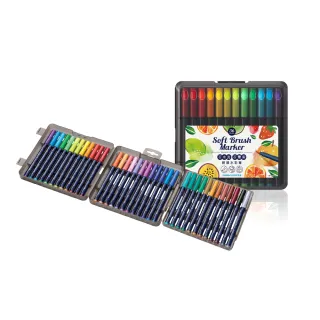 【SIMBALION 雄獅文具】BP36/36 36色 軟頭彩色筆