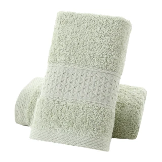 極上柔綿 日系100％純棉浴巾 柔軟親膚 素色 吸水 毛巾 大浴巾 加厚浴巾 沐浴巾(雪綠色)