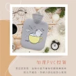 【KINYO】冷暖兩用水袋-冷水袋、暖水袋-900ml(附可愛絨布袋、可冰敷、熱敷)