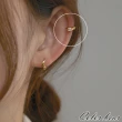 【卡樂熊】S925純銀氣質亮鑽耳骨造型耳環(三款)