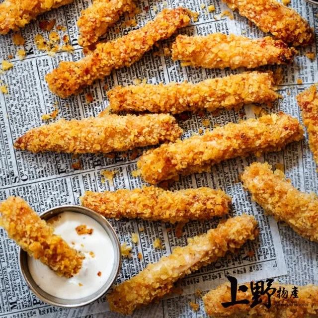 【上野物產】香檸特製雞柳條 x2包(250g/包)