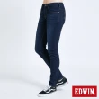 【EDWIN】女裝 JERSEYS 迦績 EJ2中低腰窄管牛仔褲(原藍磨)