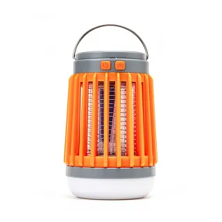 【TAS CAMP】USB充電 高效太陽能露營專用滅蚊燈(露營 捕蚊燈 電蚊燈 滅蚊燈 手電筒 補蚊燈 捕蚊)