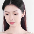 【Emi 艾迷】韓系925銀針氣質小玫瑰優雅珍珠耳環