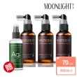 【Moonlight 莯光】豐盈生機毛囊養髮精華液 70mL x3(加贈 銀離子茶樹抗菌噴霧x1)