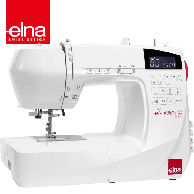 【瑞士elna】eXperience 570 電腦縫紉機