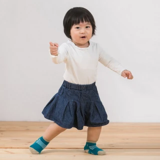 【PL Life】兒童萊卡氣墊止滑短襪-3雙組(9-12/13-15/16-18cm)