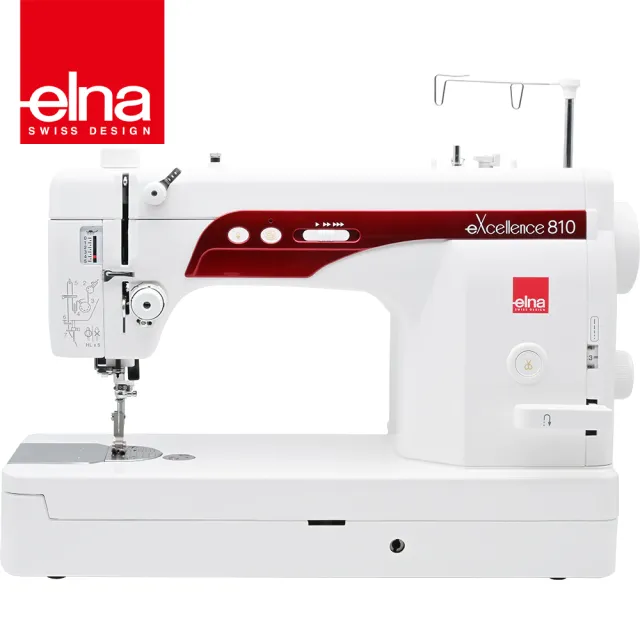 【瑞士elna】eXcellence 810 仿工業直線縫紉機
