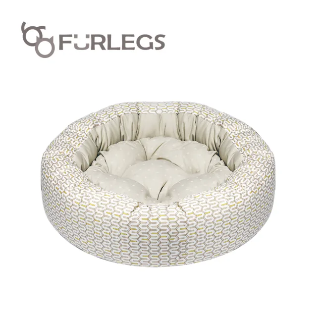 【FURLEGS 伏格】甜甜圈寵物床 26吋(業界唯一可洗脫烘床墊)