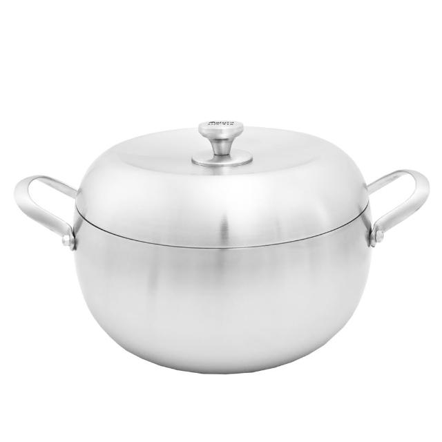 瑪露塔七層不鏽鋼漲形湯鍋-附蓋-28cm(蘋果湯鍋)