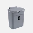 【Mega】三合一廚房滑蓋掛式垃圾桶(帶蓋 防臭防蟲 廚餘)