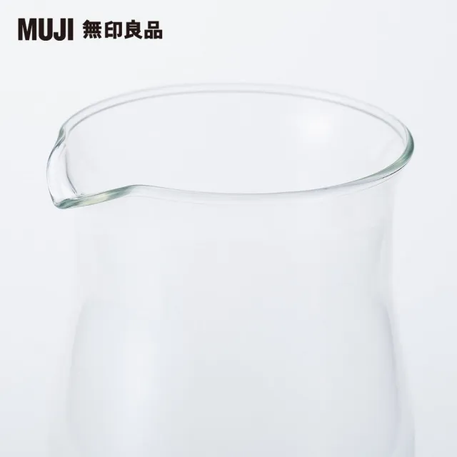 【MUJI 無印良品】耐熱玻璃水壺/1L