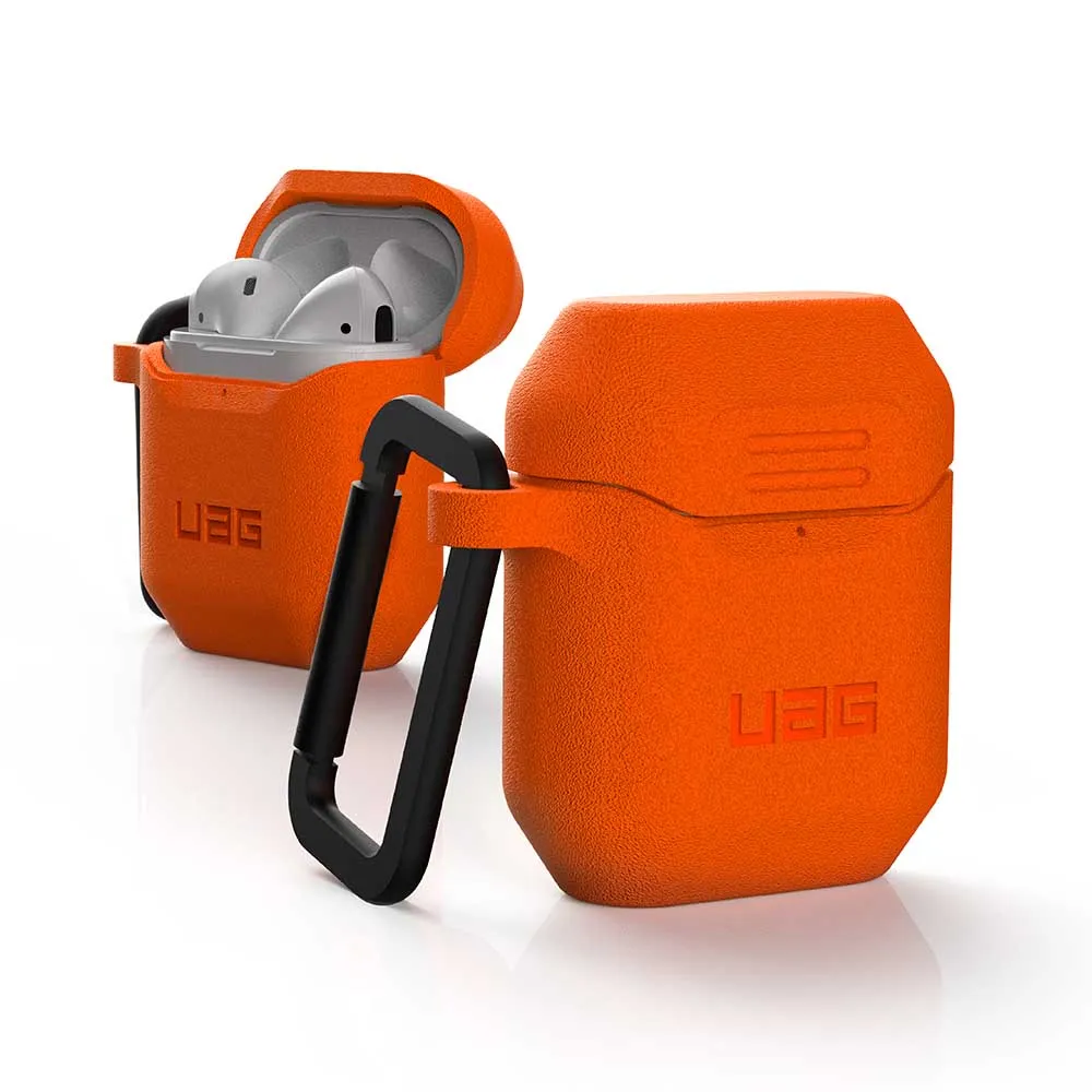 【UAG】AirPods 耐衝擊防塵保護殼V2-橘(UAG)