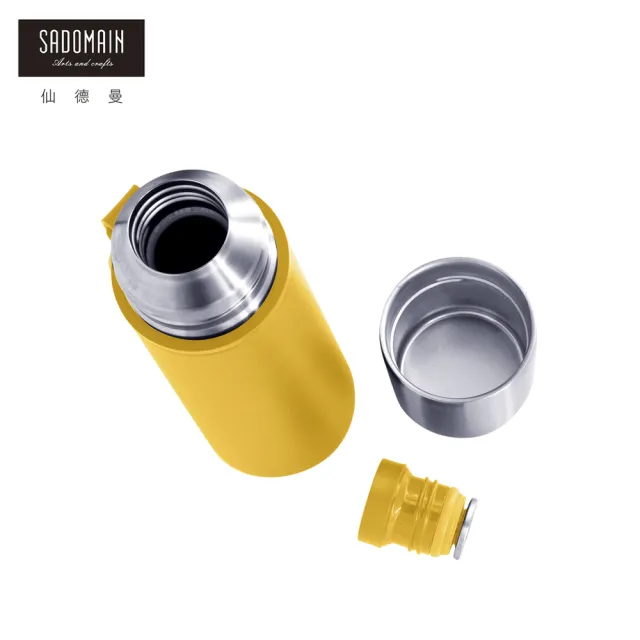 【仙德曼 SADOMAIN】EXPLORER探險者316不鏽鋼真空保溫旅行瓶1000ml(隨行杯/運動水壺/戶外/露營/登山)