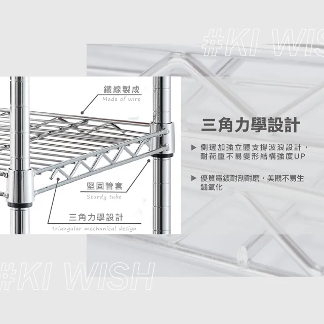 【KIWISH 奇意生活館】鐵架專用重型網片90x46cm-電鍍銀色(鐵架配件/層架配件/層板/網片)