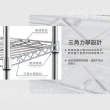【KIWISH 奇意生活館】鐵架專用輕型網片90x46cm-銀/黑色(鐵架配件/層架配件/層板/網片)