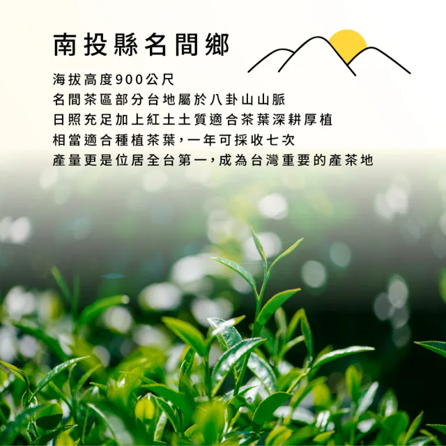 【名池茶業】南投名間雲起晨暮縷縷花香典藏烏龍茶葉75gx16包(共2斤)