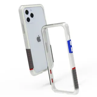 【Telephant太樂芬】iPhone 12 Pro Max ReNMD抗汙防摔手機殼透白堆疊款
