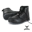 【PAMAX 帕瑪斯】頂級專利氣墊、內側拉鍊、中筒鋼頭工作靴(PX87710FEH /男)