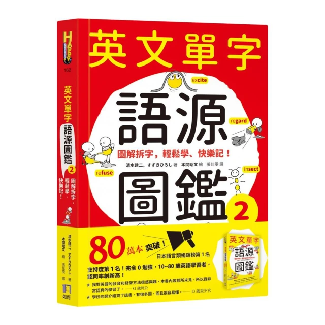 英文單字語源圖鑑2：圖解拆字 輕鬆學、快樂記！