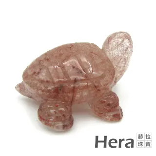 【HERA 赫拉】ll現貨ll紅髮晶/鈦晶龍龜擺件(現貨瘋搶中)