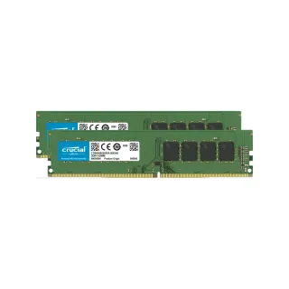 【Crucial 美光】DDR4 3200 32GB (16GB x2) 桌上型 記憶體 (CT2K16G4DFRA32A)