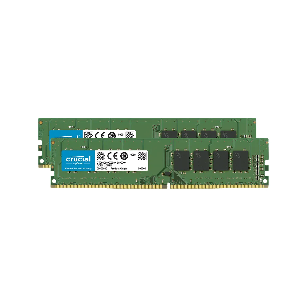 【Crucial 美光】DDR4 3200 32GB(16GB x2 桌上型 記憶體 CT2K16G4DFRA32A)