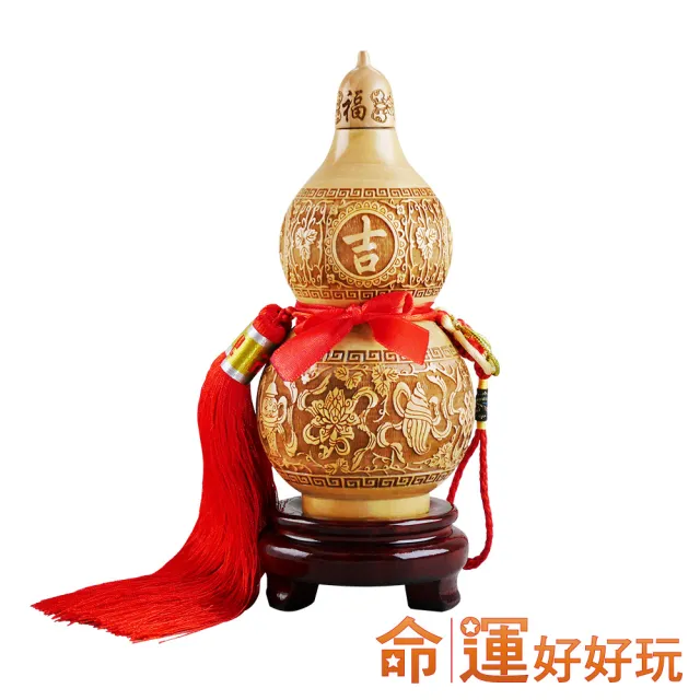 【命運好好玩】八吉祥桃木葫蘆擺鎮