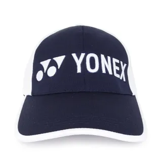 【YONEX】Yonex Caps 遮陽帽 鴨舌帽 棒球帽 運動 休閒 打球 純棉 台製 丈青(14038TR019)
