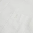 【ROBERTA 諾貝達】進口素材 台灣製 職場必備 典雅時尚純棉短袖襯衫(白色)