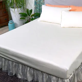 【LITA 麗塔寢飾】40支精梳棉 素色 床包 經典純色-共9色(單人加大)