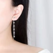 【Emi 艾迷】韓系溫潤氣質珍珠輕綴流蘇925銀針耳環
