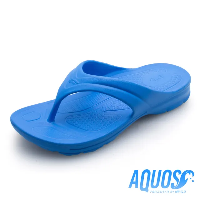 【G.P】AQUOS潮流防水人字拖鞋A5113-寶藍色(SIZE:36-45 共七色)