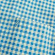 【ROBERTA 諾貝達】進口素材 台灣製 純棉合身版 學院風格短袖襯衫(藍色)