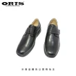 【oris  帆船鞋】ORIS美國專利超寬楦懶人空氣氣墊鞋-黑-S0948N01(真皮/手工/皮鞋)