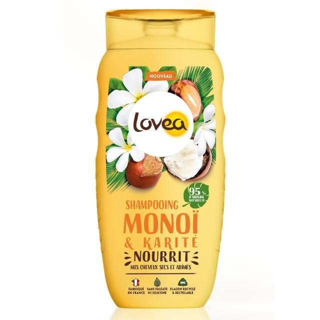【乳油木之家】Lovea乳油木大溪地梔子花洗髮乳250ml(法國原裝進口/官方直營)