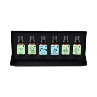 【DOUX 荼】水溶性精油10ml - 浪漫花園 六入禮盒(100%天然植物冷壓萃取純精油)