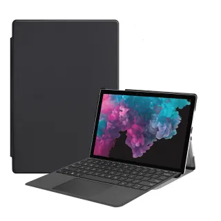 【Didoshop】Surface Pro 4/5/6/7 通用 帶筆槽平板保護套(PA199)