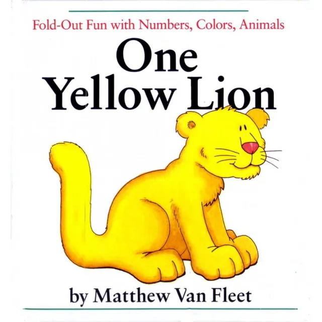 【麥克兒童外文】One Yellow Lion